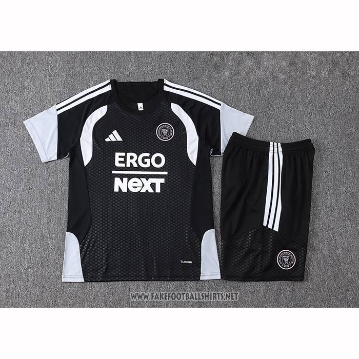 Tracksuit Inter Miami Short Sleeve 2026-2027 Black - Shorts
